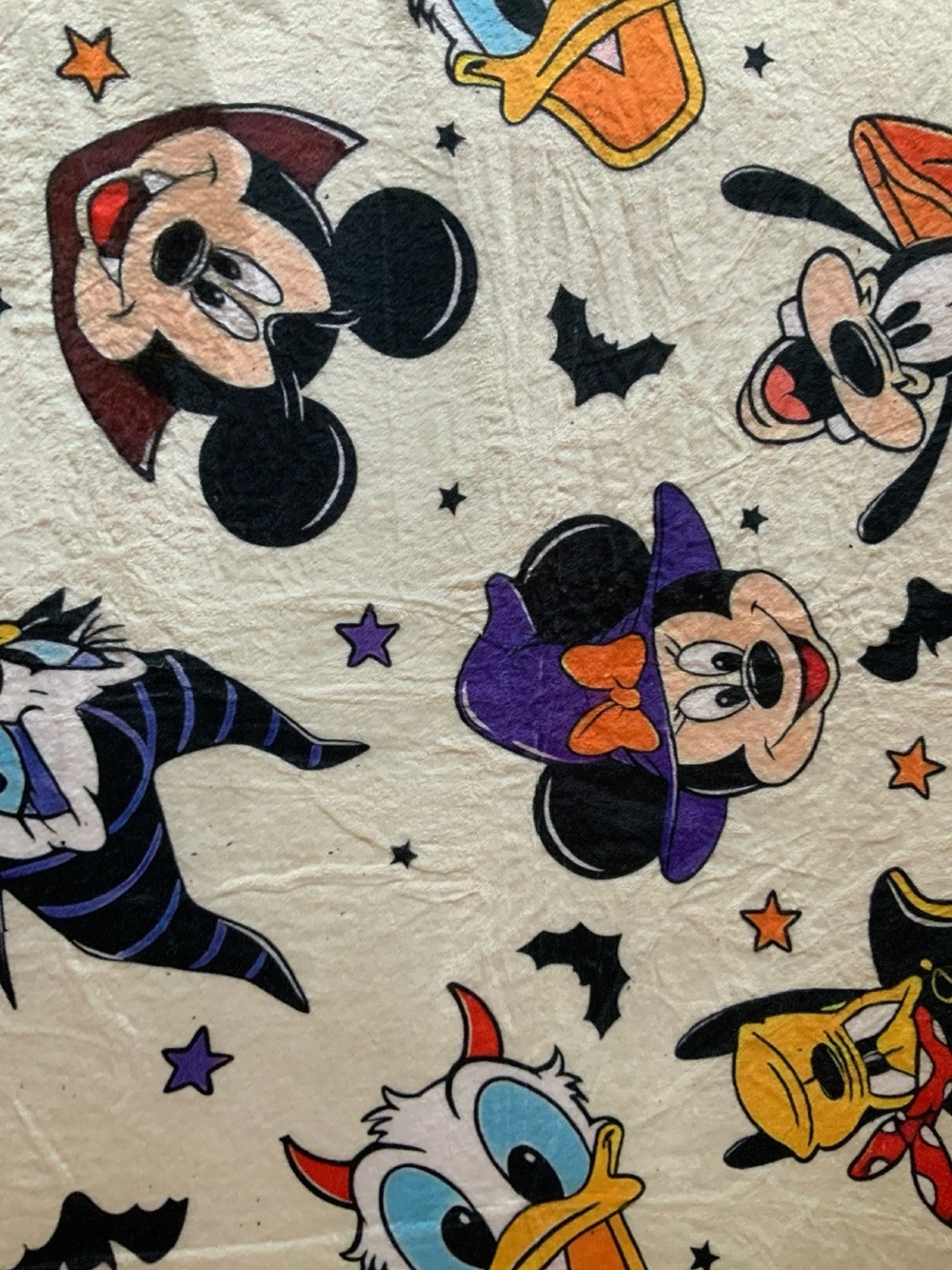 Disney Halloween Character Blanket